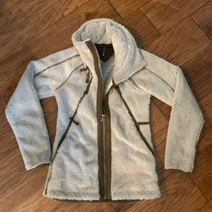 Kuhl flight jacket - fur and leather coat